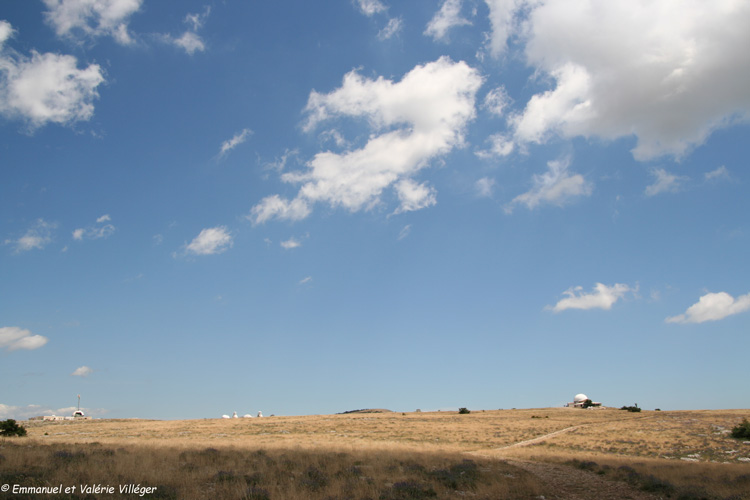 Ciel d'été à Calern.