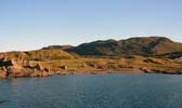 Kilchoan is the main settlement of Ardnamurchan, view from the ferry terminal for Mull