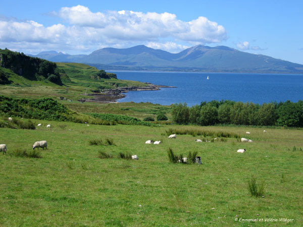 De magnifiques vues sur l'île de Mull.