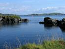 Ellanbeich, old quarry of slate.