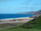 The gentle slopes leading to Sandwood bay