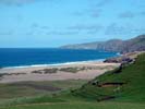 La descente vers la plage de Sandwood bay