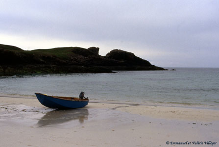 La plage de Clachtoll et son rocher caractéristque