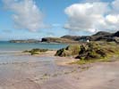 Plage rose de Clashnessie