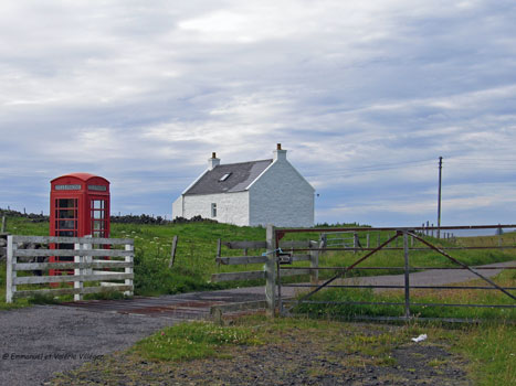 Nord de l'île de Barra