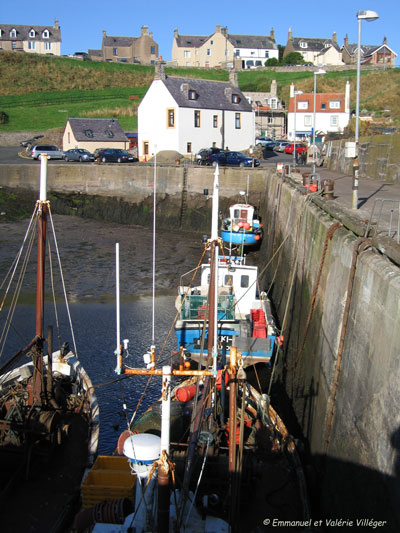 Le port de Saint Abbs