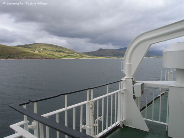 Achiltibuie vu du ferry