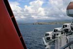 Les Summer Isles et le Coigach vus du ferry Calmac.