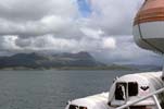 Les montagnes du Coigach vues du ferry.