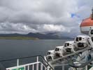 Les montagnes du Coigach vues du ferry.