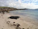 The beach in Reiff at low tide