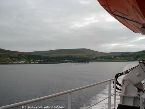 Au départ de Uig (Skye) vers Harris.