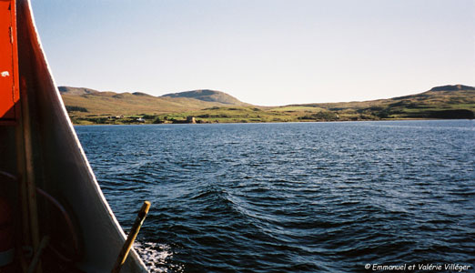 Petit ferry de Kilchoan à Tobermory.