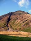 Les montagnes de Glencoe vues près Clachaig Inn