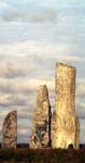 Calanais main circle of standing stones