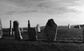 Calanais main circle of standing stones