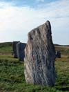 Calanais main circle of standing stones