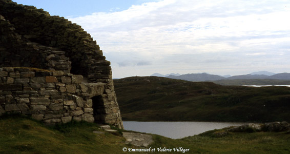 Broch de Dun Carloway, vue panoramique