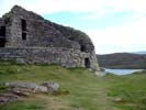 Broch de Dun Carloway, on voit clairement la double muraille