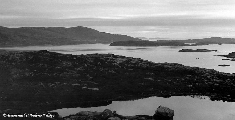 The eastern coast of Harris is very mineral