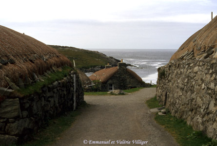 General view of the village of Gearrannan