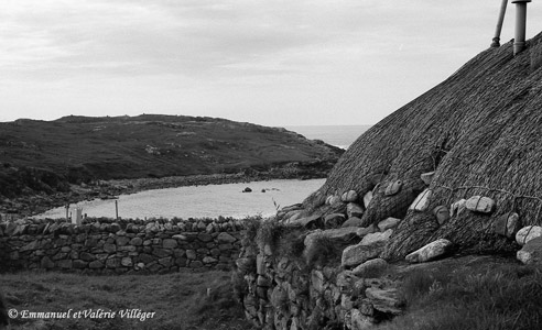 Gearrannan, you can spend your holidays in one of these black houses