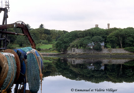 Stornoway, looking towards Lews castle and its grounds