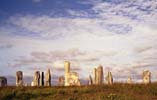 Main circle of standing stones at Calanais