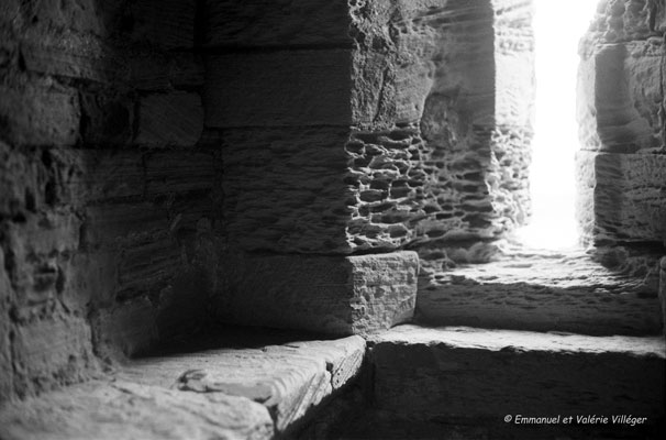 Intérieur de Tantallon castle