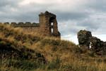 Leaving Tantallon castle