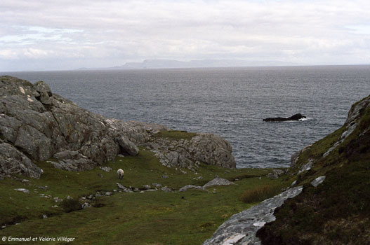 En route vers Eilean Glas, vue vers l'île de Skye