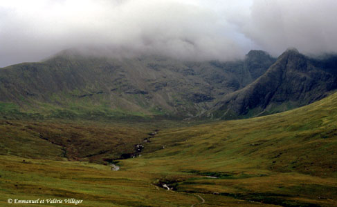 Glenbrittle, au pied des Cuillins