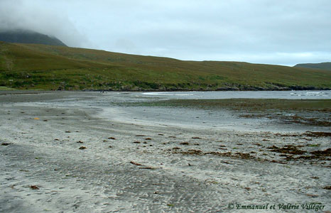 Glenbrittle, in the middle of the Cuillins Hills