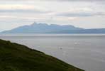 Les Cuillins de Rum vues d'Elgol.