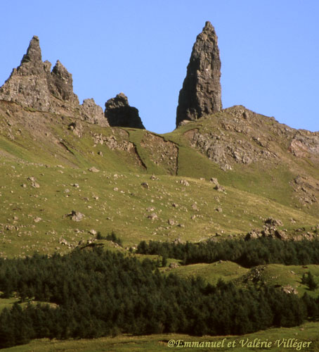 Un des symboles de Trotternish, le Old man of Storr