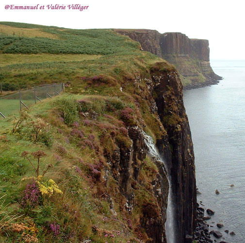 Les falaises de Kilt rock