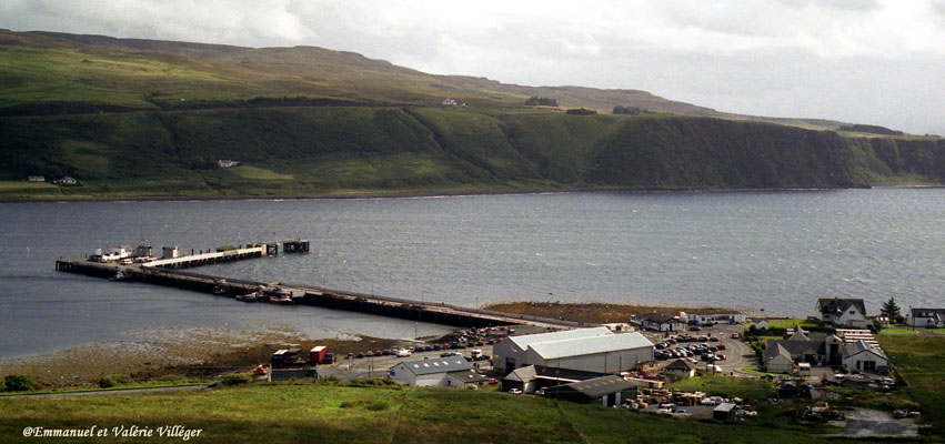 Le port de Uig, porte d'entrée vers les Hébrides extérieurs