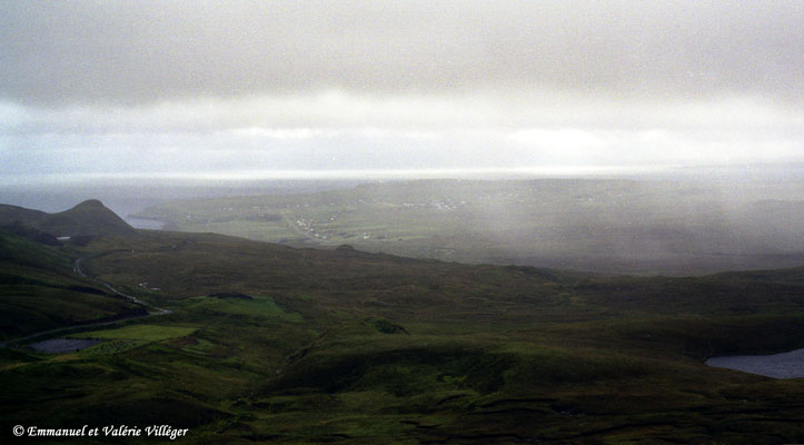 Vue sur la baie de Staffin