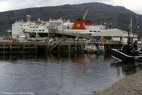 Le MV of Lewis à Ullapool