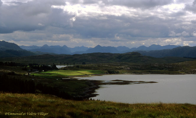 Genral view of Wester Ross from the north